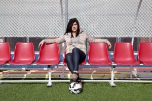 Marina Rinaldi, former first transsexual in the world to coach a football team.