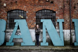 A portrait of Ilona Karwińska, founder and managing director of “Neon Muzeum” in Warsaw on February 16, 2014. The museum, which was launched in 2005 with the purpose of saving the neon lights and neon signs of the post-war period, is based in the “Soho Factory” in the neighborhood “Prague”, the creative heart of Warsaw.