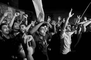 July 14, 2013 – Cairo, Egypt: Supporters of the general el-Sisi during a protest against Morsi at Tahrir Square.