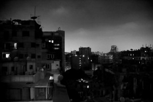 July 24, 2013 – Cairo, Egypt: A night view of Cairo city.