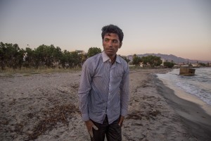 A Pakistani migrant arrives on the beach in a dinghy at dawn after making his way from Turkey in Kos island, Greece on June 15, 2015. Many migrants are continuing to arrive on the Greek Island of Kos from Turkey. The Island has recently seen a drop in tourist numbers which has been attributed to negative reports on the migrant crisis that is continuing to grip the area. Around 30,000 migrants have entered Greece so far in 2015, with the country calling for more help from its European Union counterparts.