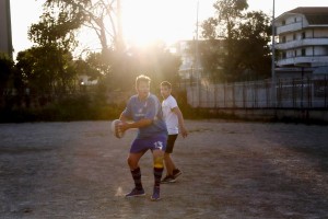 May 24, 2016 – Naples, Italy: Players of “Scampia rugby” are seen during a training session at the stadium made available by Regina Mundi church in Secondigliano district. “Scampia rugby” born in 2013 and today partecipates in the C2 regional championship.