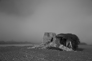 NORCIA, ITALY, NOVEMBER 1: A collapsed ruin is seen in Norcia, Italy, on November 1, 2016. A 6.5 magnitude earthquake hit central Italy on October 30, 2016.