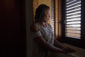 Vivian Uyi from Nigeria and beneficiary of the protection systems for asylum seekers and refugees, is portrayed in the house where she lives in Chianche, near Petruro Irpino, souther Italy on June 14, 2017. Petruro Irpino is an Italian small village with 367 inhabitants in the province of Avellino in Campania, which is claiming to be an efficient model of integration and where people of different religions and coming from different parts in the world peaceful live together.
