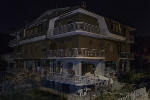 A collapsed building is seen almost one year after the earthquake in the village of Amatrice, central Italy on August 2, 2017. Italy was struck by a powerful 6.2 magnitude earthquake in the night of August 24, 2016 which has killed at least 297 people and devastated dozens of houses in the Lazio village of Amatrice and other Amatrice fractions.