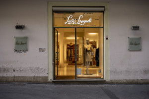 A shop without customers is seen in Toledo street in Naples, Italy on March 9, 2020.