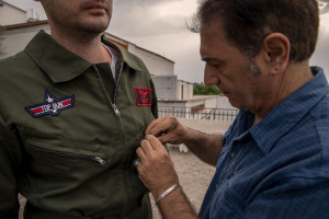 Backstage scenes of “Top gun” movie porn parody realized by Napolsex production in Ischia island, Southern Italy on July 26, 2021.