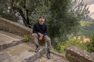 Francesco Luongo, 53 year old and artisan wine producer is portrayed in Cuccaro Vetere, Southern Italy on October 1, 2021. Cuccaro Vetere is a small village of just over five hundred inhabitants in the Salerno area considered “blue zone”, that is one of those places where people live longer than the average.