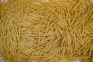 Homemade pasta is seen inside a kitchen in Cuccaro Vetere, Southern Italy on October 1, 2021. Cuccaro Vetere is a small village of just over five hundred inhabitants in the Salerno area considered “blue zone”, that is one of those places where people live longer than the average.